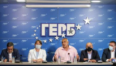 Бойко Борисов на пресконференция на ГЕРБ