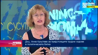 Големи шансове за коалиция: Анна Кръстева