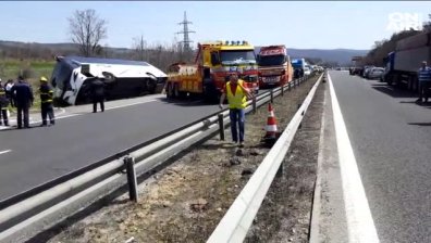 В критично състояние остават ранените на АМ "Тракия"