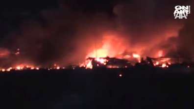 В Турция: Огромен пожар подпали складове с муниции