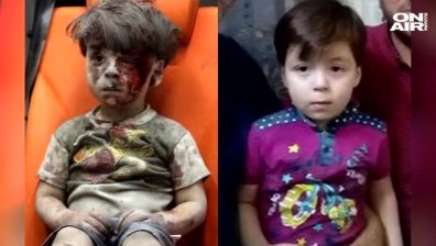 Детето, което стана лицето на войната в Сирия, използвано срещу Асад
