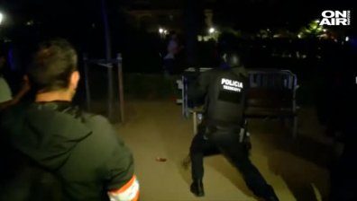 Каталуния: Сблъсъци белязаха вчерашните многохилядни протести