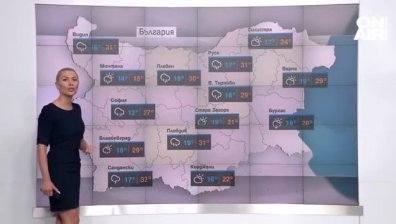 Лятно време в Западна България, облачно и дъждовно по Черноморието