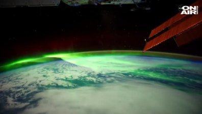 НАСА засне Северното сияние от Космоса