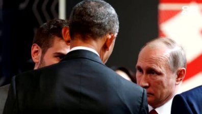 4-минутна среща между Путин и Обама