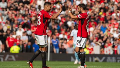 "Манчестър Юнайтед" постигна знаменит обрат срещу "Нотингам" от 0:2