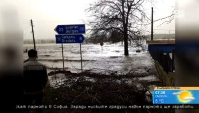След тежките наводнения: Нощта в Бургаско премина спокойно