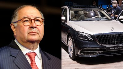 Италия иззе от руски олигарх брониран Mercedes, издържащ на атака с гранати