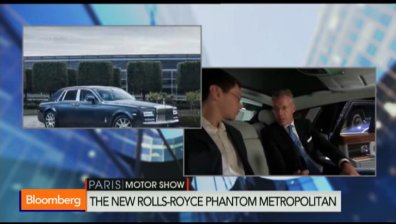 Интериорът на Rolls-Royce Phantom