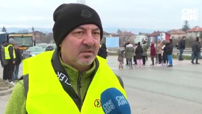 Жители на Казичене протестираха заради път-убиец, жертвите са над 20