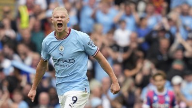 С хеттрик на Ерлинг Холанд "Манчестър Сити" обърна "Кристъл Палас" за 4:2