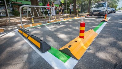 Новите места за безплатно паркиране на двуколесни в София