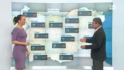 Днес ни очаква топло, но облачно време