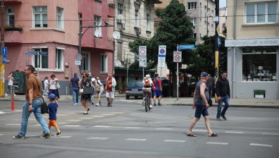 Нов протест в центъра на София заради реорганизацията на движението