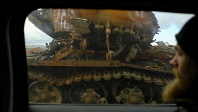 Британското разузнаване: Военният парк на Украйна е съставен от пленени руски машини