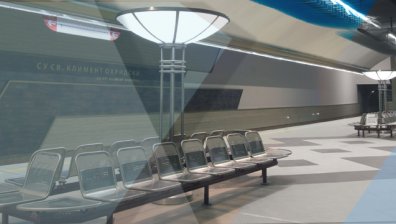 Сак с кламери постави метростанцията при СУ в аварийно положение