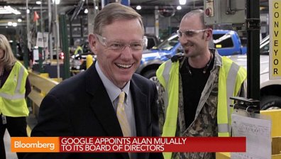 Алън Мълали смени Ford с Google