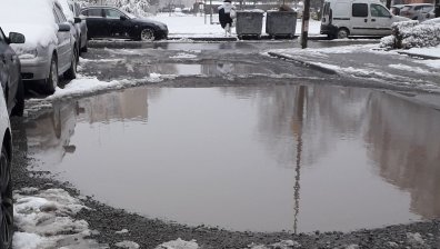 След валежите - улици в София са в бедствено състояние