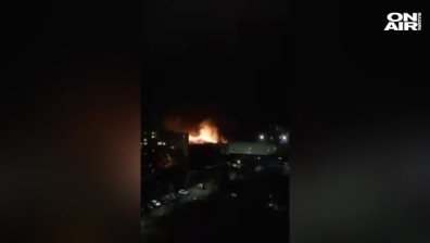 Пожар край "Младост 4", горят сухи треви (+Видео)