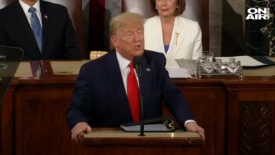 Тръмп: Състоянието на съюза е най-силното за всички времена