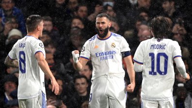 Хеттрик на Бензема срещу "Челси" отвори широко вратата на "Реал" към 1/2-финал в ШЛ