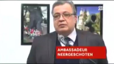 Турски полицай е застрелял руския посланик в Анкара