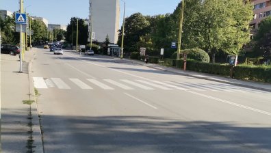 Сигнал: Опасна пешеходна пътека до училище в Габрово