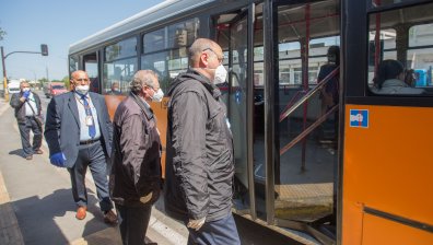 300 лева глоба за пътниците без маски в градския транспорт