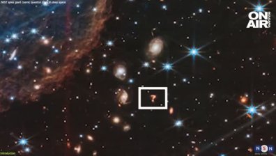 Загадките на Космоса: "Джеймс Уеб" засне светещ въпросителен знак