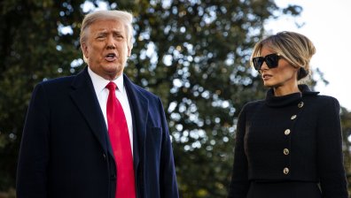 Изпрати ли тайно съобщение Мелания с последния си тоалет в Белия дом?