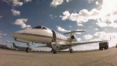 Новият самолет на NetJets с премиера на London City Airport