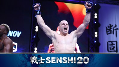 Мощен Живко Стоименов нокаутира в първия рунд Драме Шериф на SENSHI 20