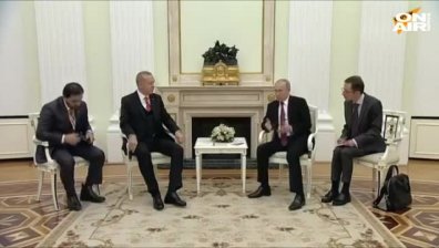 Турският президент пристигна на посещение в Русия