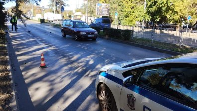 Кола блъсна ученик на пешеходна пътека в Стара Загора