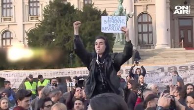 Следизборните протести в Сърбия продължават