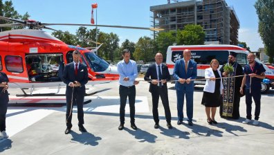 Откриха 10-ото болнично вертолетно летище в България (+СНИМКИ)