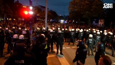 Антиглобалисти протестират в Хамбург срещу Г-20