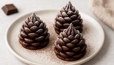 Шоколадови шишарки за Коледа (РЕЦЕПТА)