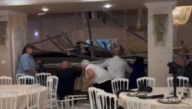 Има задържани след срутването на таван върху сватбари в Кърджали (+ВИДЕО)