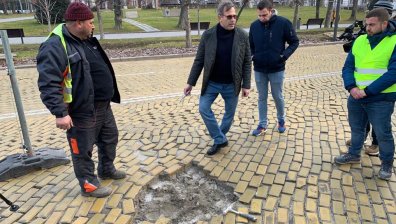 МРРБ провери качеството на ремонтите по ул. "Граф Игнатиев" и "жълтите павета"