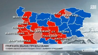 Грипната епидемия се разраства - обявена е за София и Кюстендил