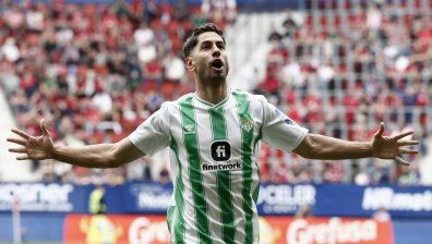 "Бетис" с важна крачка към Европа след победа над "Осасуна"