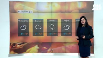Хладно, но слънчево утро днес, следобед от запад ще се заоблачи