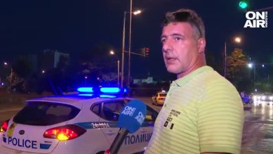Очевидец на катастрофата с моториста в кв. "Надежда": Беше без каска и екипировка