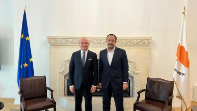 Евродепутатът Илхан Кючюк със стратегическа визита в Кипър - разговаря с президента на страната