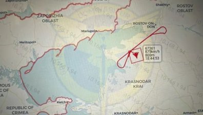 Украйна каза как е свалила руския разузнавач А-50, първи кадри от мястото на падането му (+ВИДЕО)