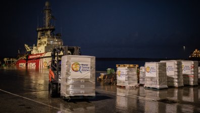Газа жадува за потеглилия едва днес кораб с 200 тона храни
