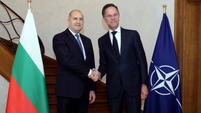 Радев изтъкна пред Рюте приноса на България за сигурността в НАТО