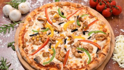 Домашна пица с пиле и пармезан (РЕЦЕПТА)