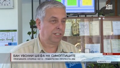 Ръководството на БАН отстрани шефа на НИМХ проф. Брънзов